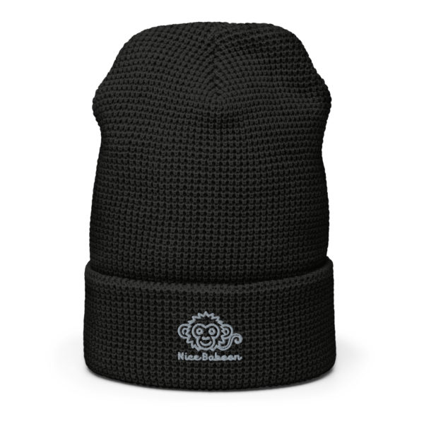 Nice Baboon Waffle Beanie - Image 3